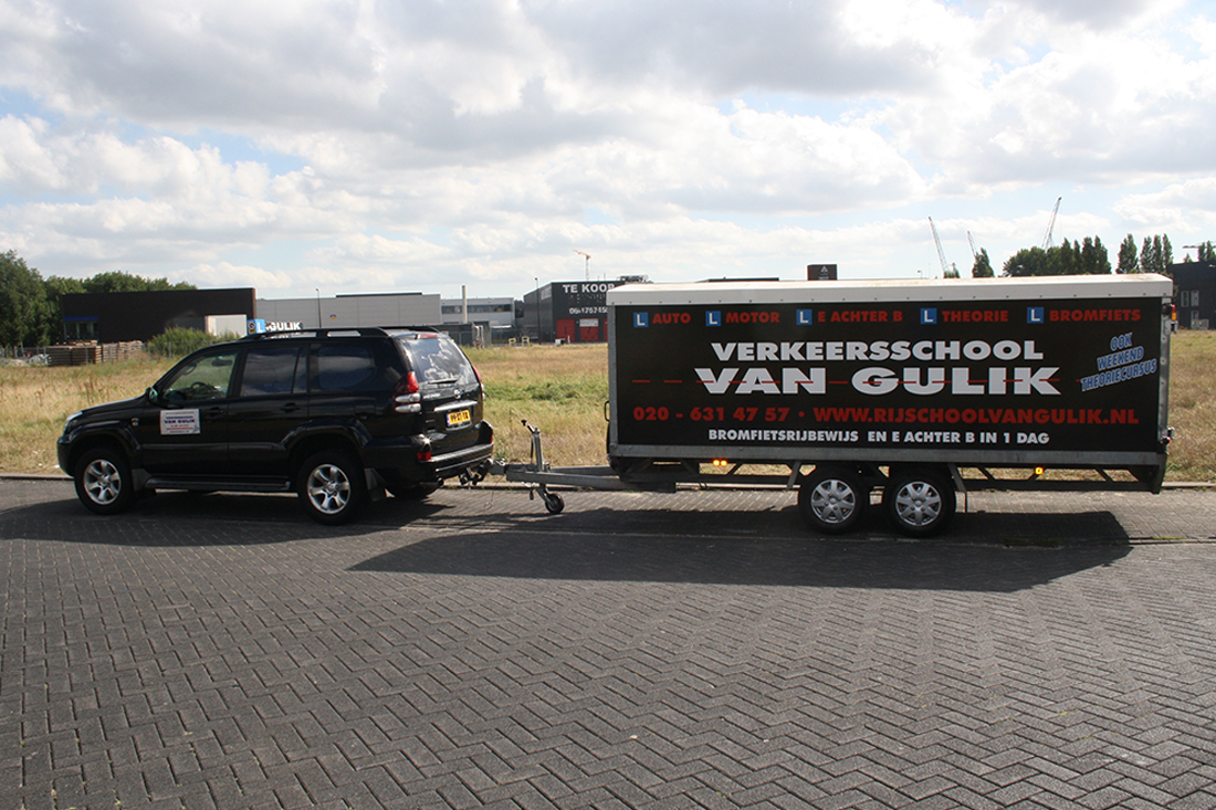 autorijschool van gulik rijbewijs be aanhanger
